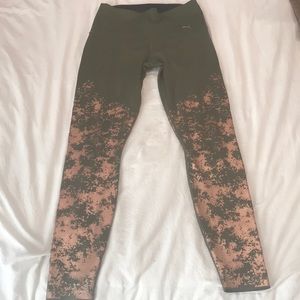 Puma olive green leggings